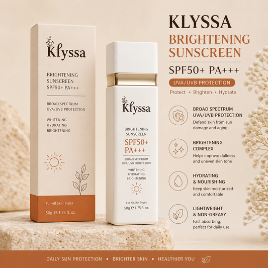 Klyssa Brightening Defense Sunscreen SPF50+