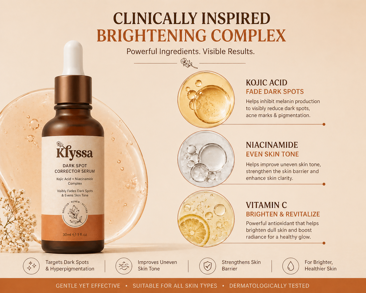 Klyssa Dark Spot Corrector Serum