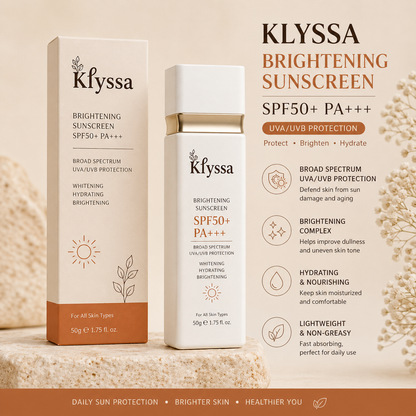 Klyssa Brightening Defense Sunscreen SPF50+